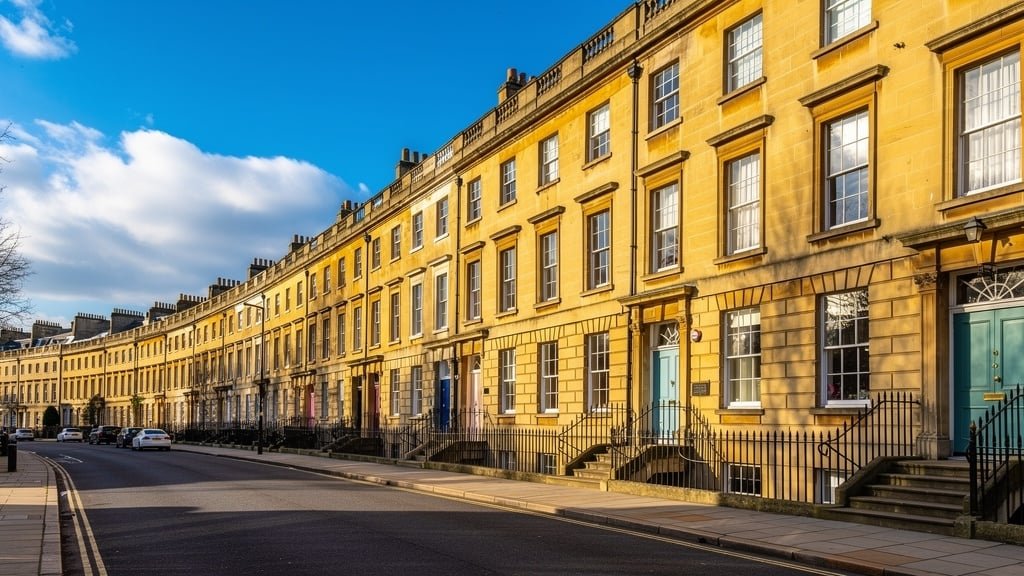 Georgian terrace in Bath - property valuation service